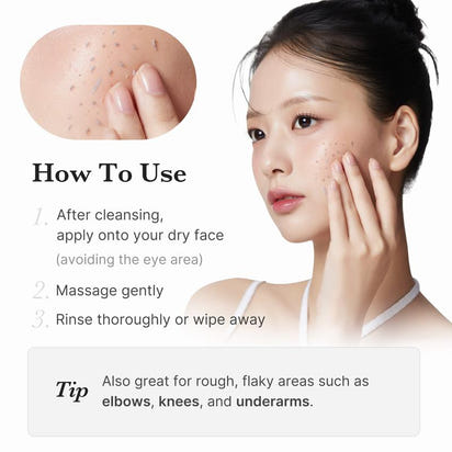 Medicube Rice Peel Shot Duo – Gentle Exfoliating Serum for Face & Body
