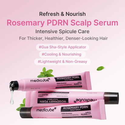 Medicube Rosemary PDRN Scalp-to-Hair Strengthening Set (3 pcs)