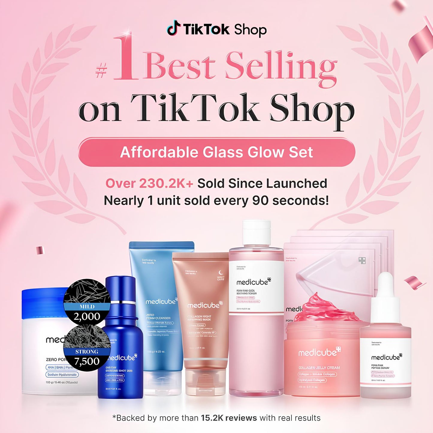 Medicube Glass Glow Skincare Set (8 pcs)™