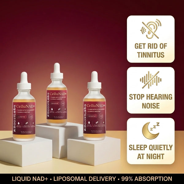 CelluNAD+™ | Quiet Your Tinnitus Naturally.