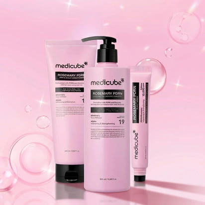 Medicube Rosemary PDRN Scalp-to-Hair Strengthening Set (3 pcs)